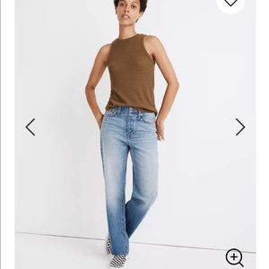 Madewell Dad Jean in radmore wash